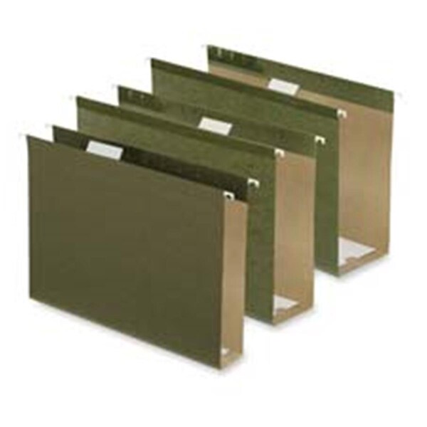 Esselte Pendaflex Esselte Pendaflex Corporation ESS4152X4 Hanging Folders- 4in. Capacity- Letter- Standard Green ESS4152X4 - main